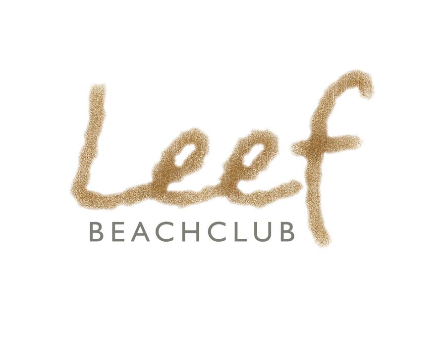 Leef Beachclub Professioneel Logo Laten Ontwerpen Ontwerper Met