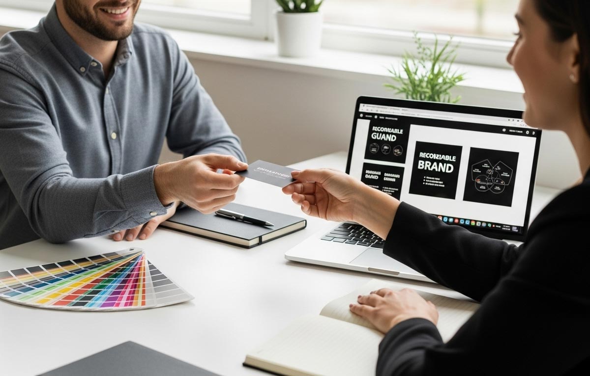 Persoonlijk overleg over bedrijfsidentiteit