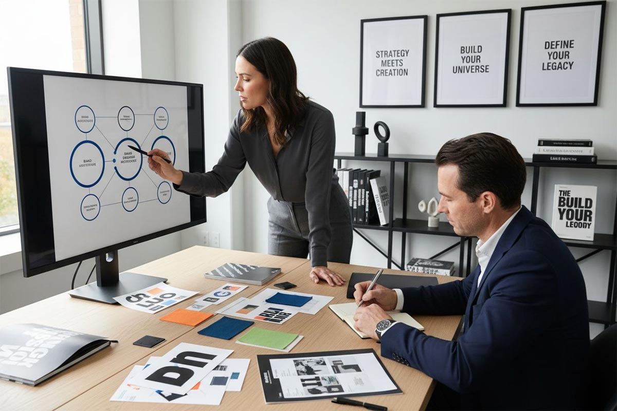 Ondernemer krijgt advies over merkstrategie